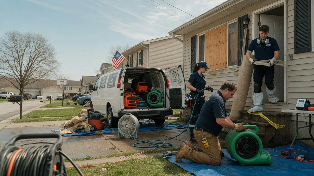 Water Damage Restoration in Turbotville, PA near me